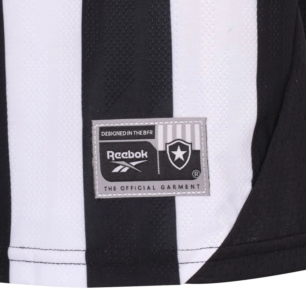 Camisa Botafogo Home 25/26 - Preta e Branca