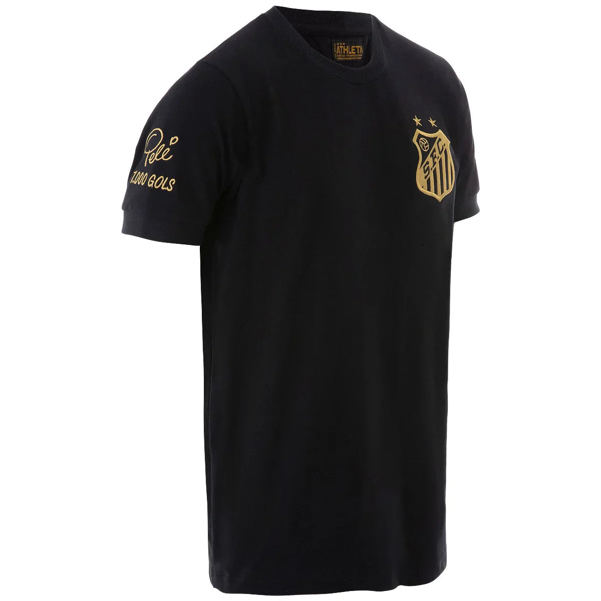 Camisa Comemorativa Santos 25/26 Pelé 1.000 Gols - Preto