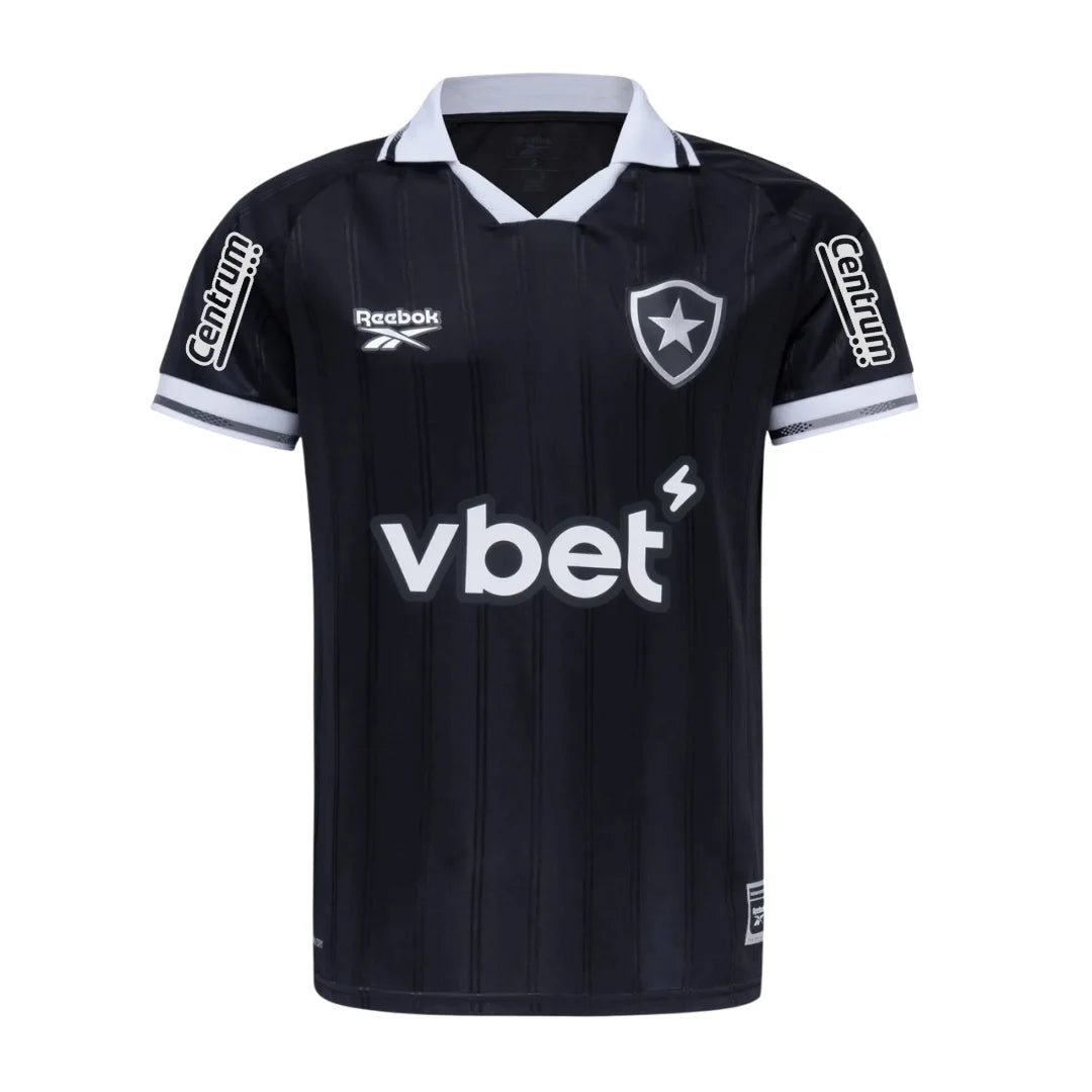 Camisa Botafogo Away 2025/26 Com Patrocínios
