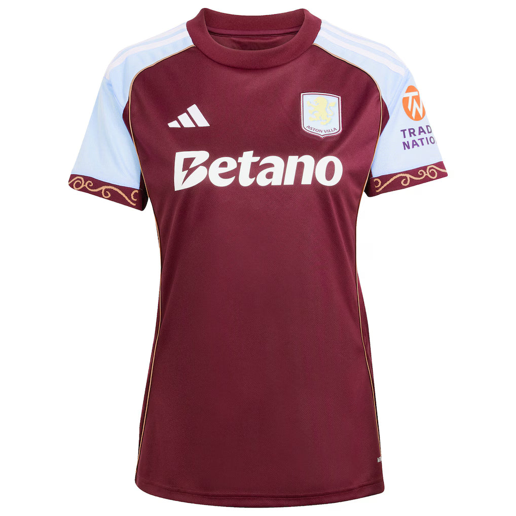Camisa Feminina Aston Villa 25/26 Home