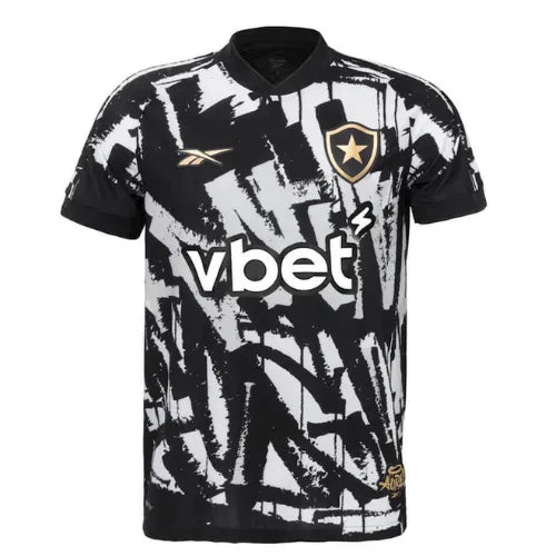 Camisa Botafogo 4th 25/26 - Preta e Branca