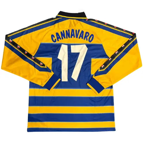 Camisa Manga Longa Retrô Parma I 1999/00 - Cannavaro 17