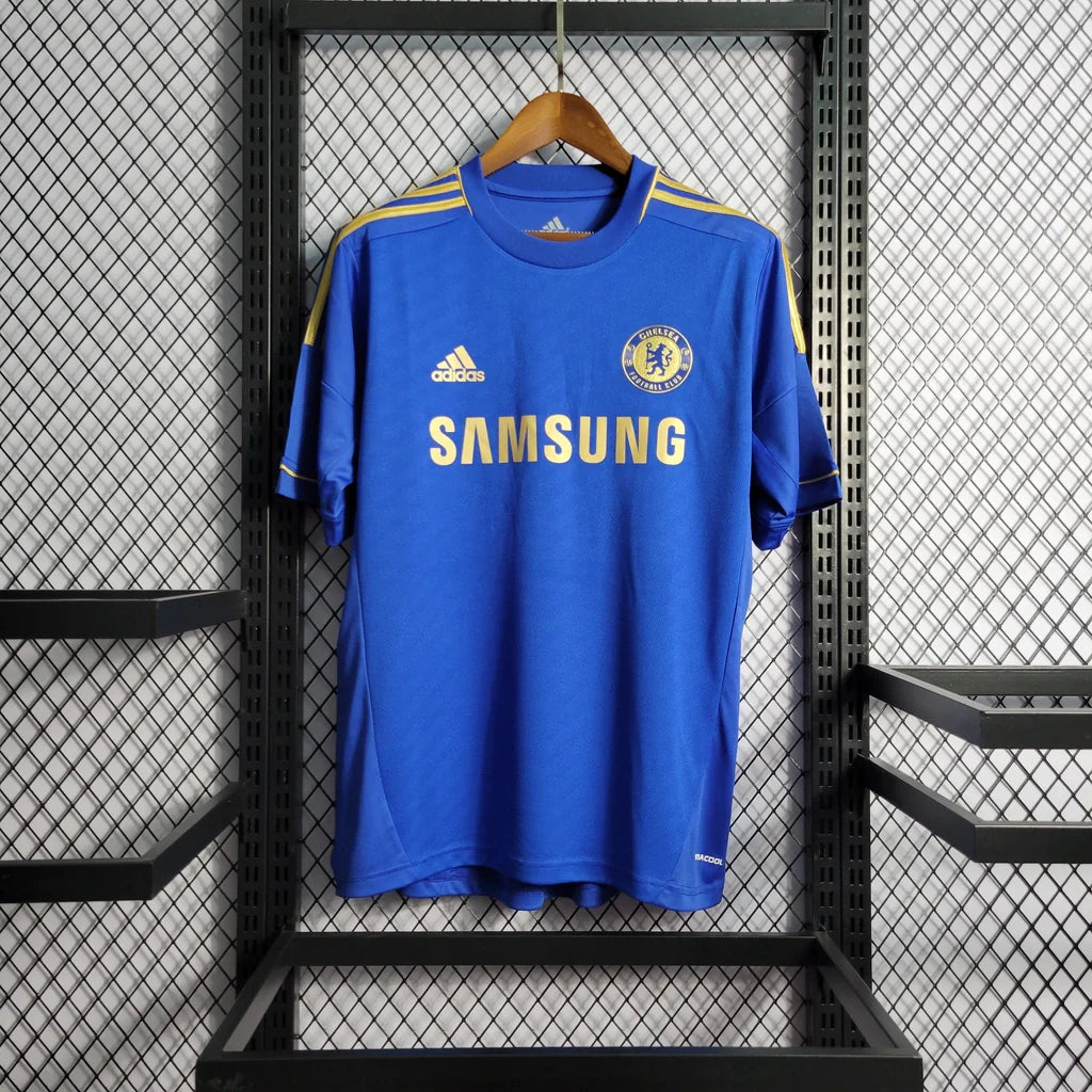 Camisa Chelsea I 2012/2013 - Azul - Retrô
