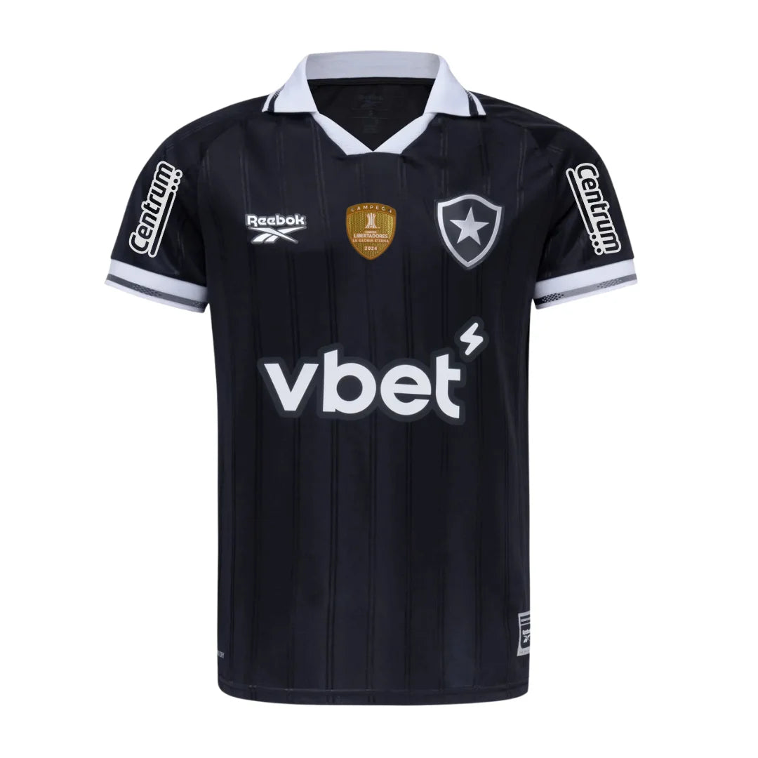 Camisa Botafogo Away 2025/26 Com Patrocínios