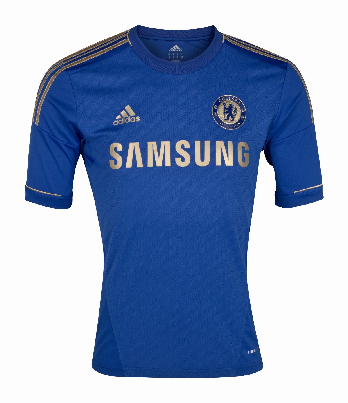 Camisa Chelsea I 2012/2013 - Azul - Retrô