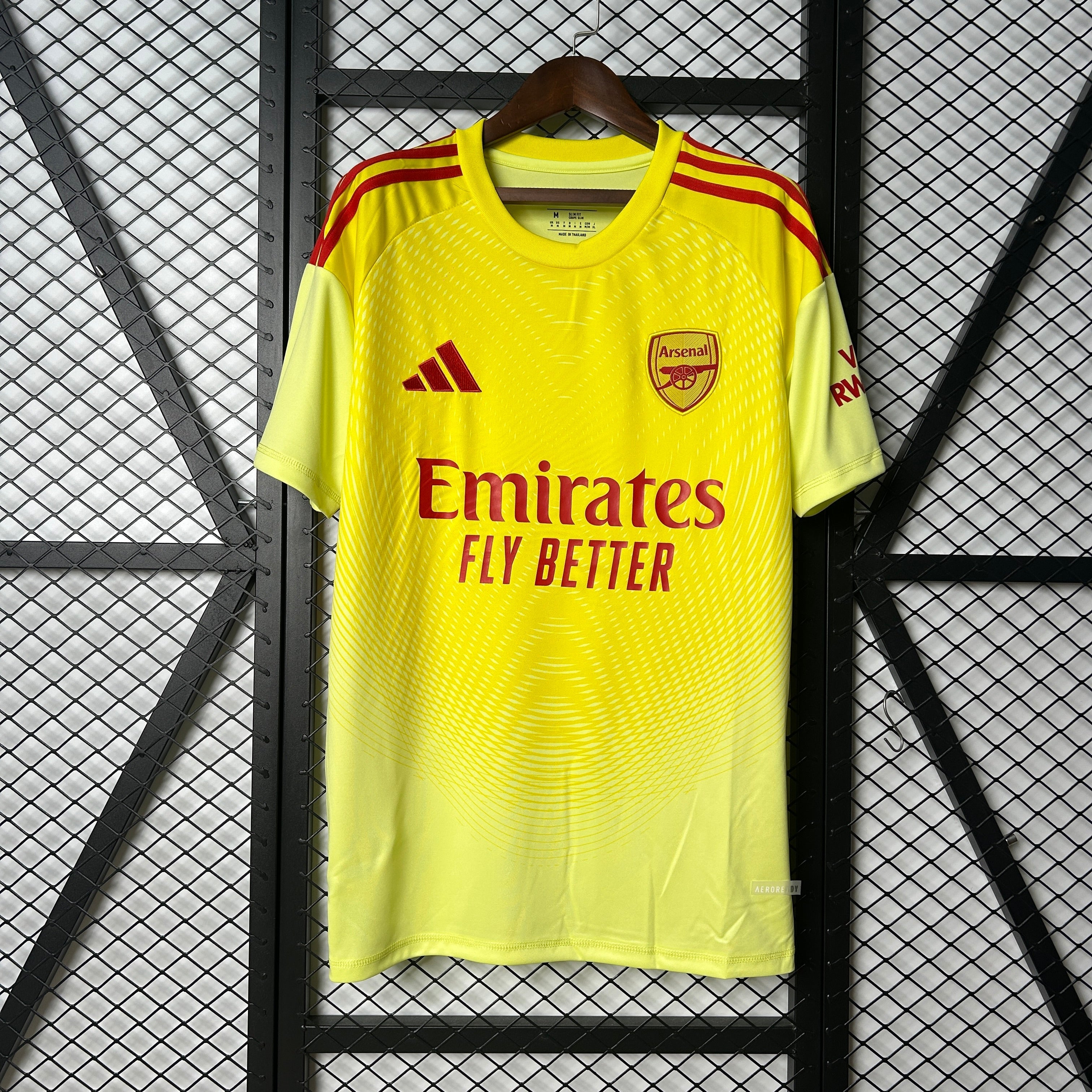 Camisa Arsenal 25/26 Goleiro - Amarela