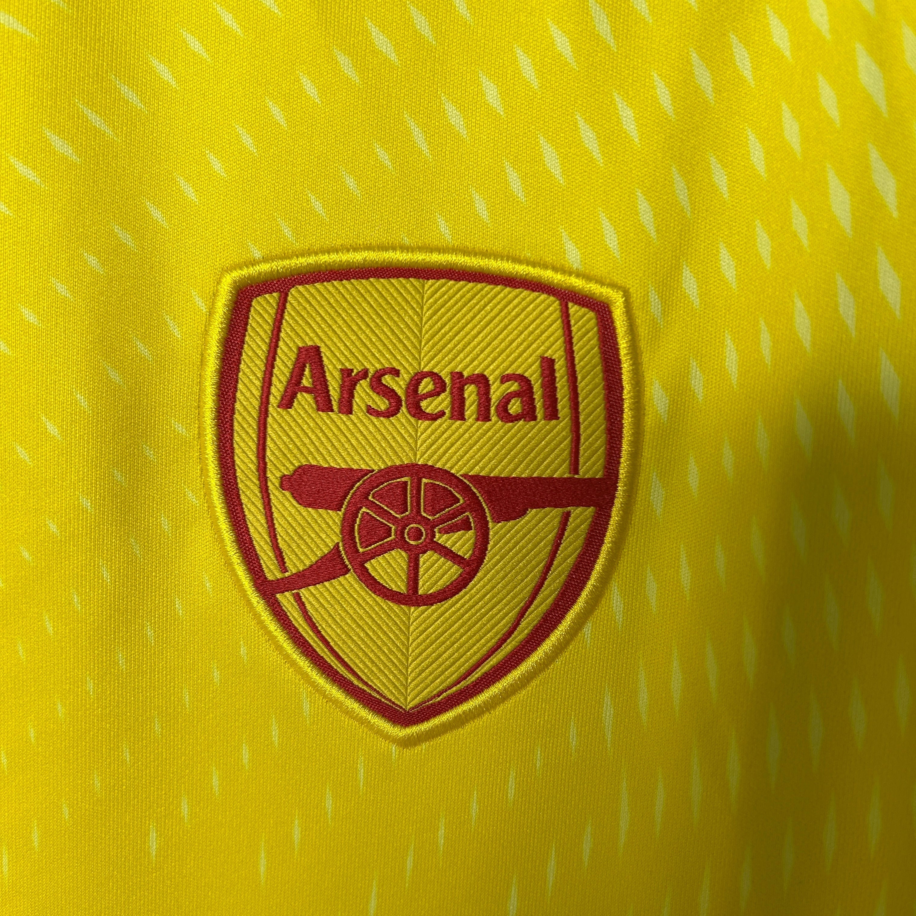Camisa Arsenal 25/26 Goleiro - Amarela
