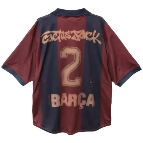 Camisa Barcelona Remake 2000/01 - Travis Scott