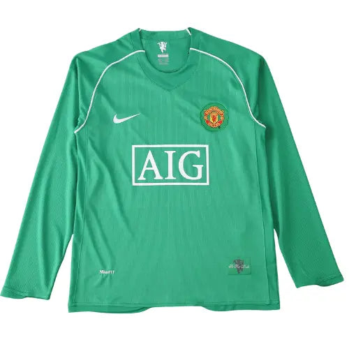 Camisa Goleiro Retrô Manchester United I 2007/08 - Manga Longa