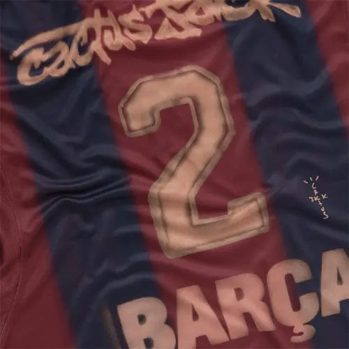 Camisa Barcelona Remake 2000/01 - Travis Scott