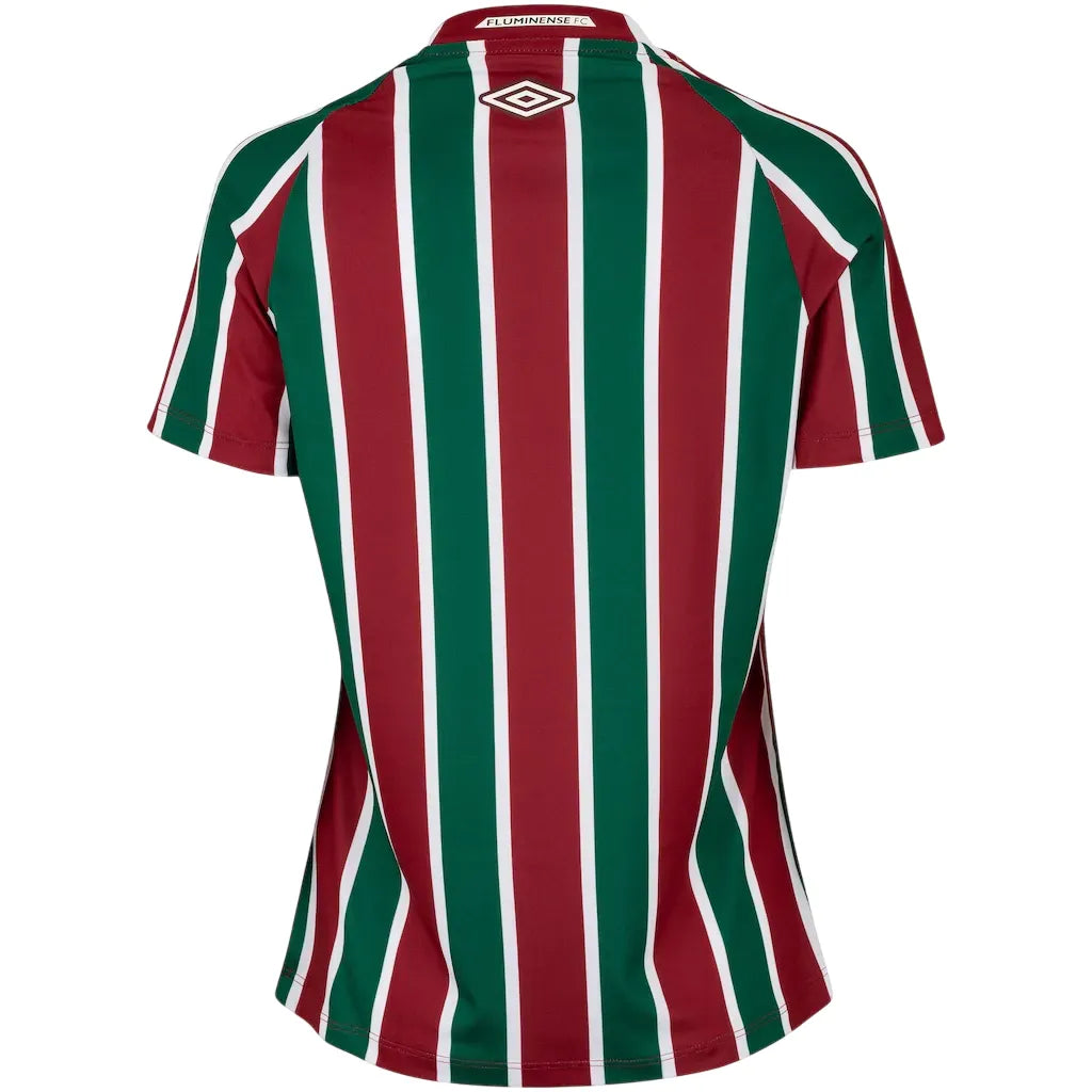 Camisa Fluminense Feminina Home 25/26 - Vinho e Verde