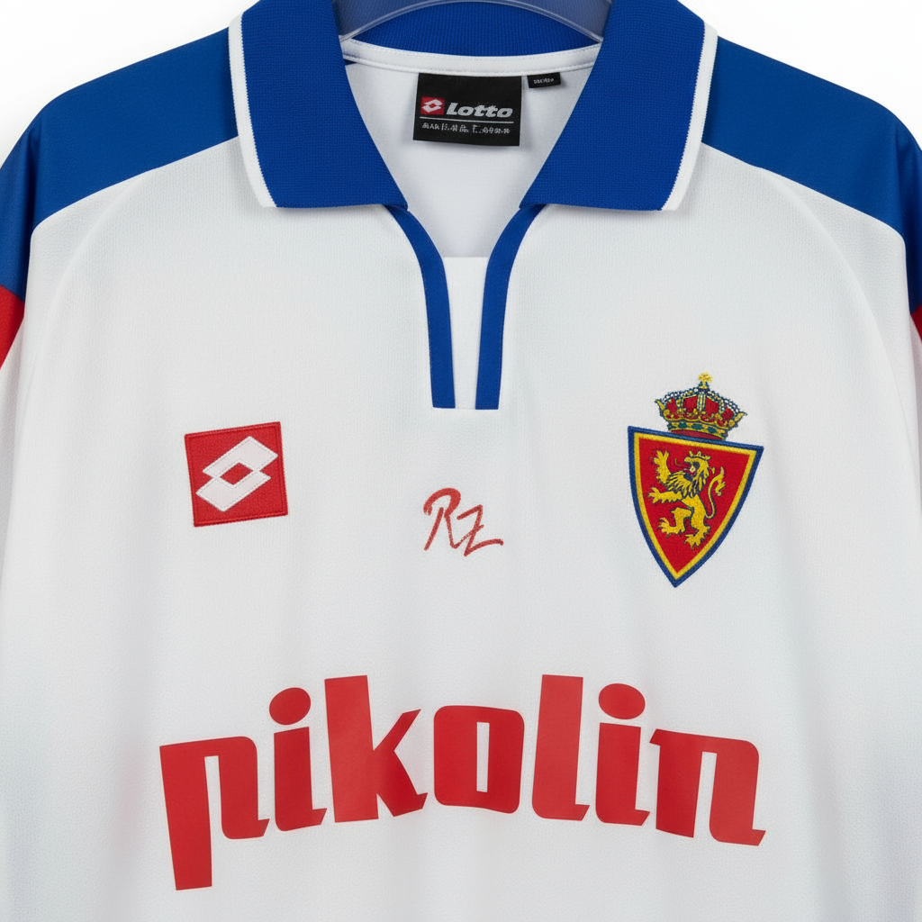Camisa Retrô Real Zaragoza 2003-05