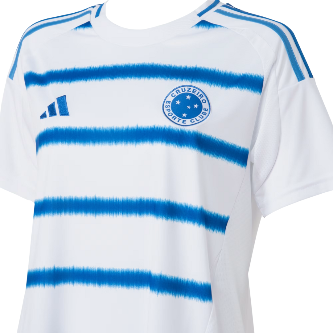 Camisa Cruzeiro Feminina Away 25/26 - Branca